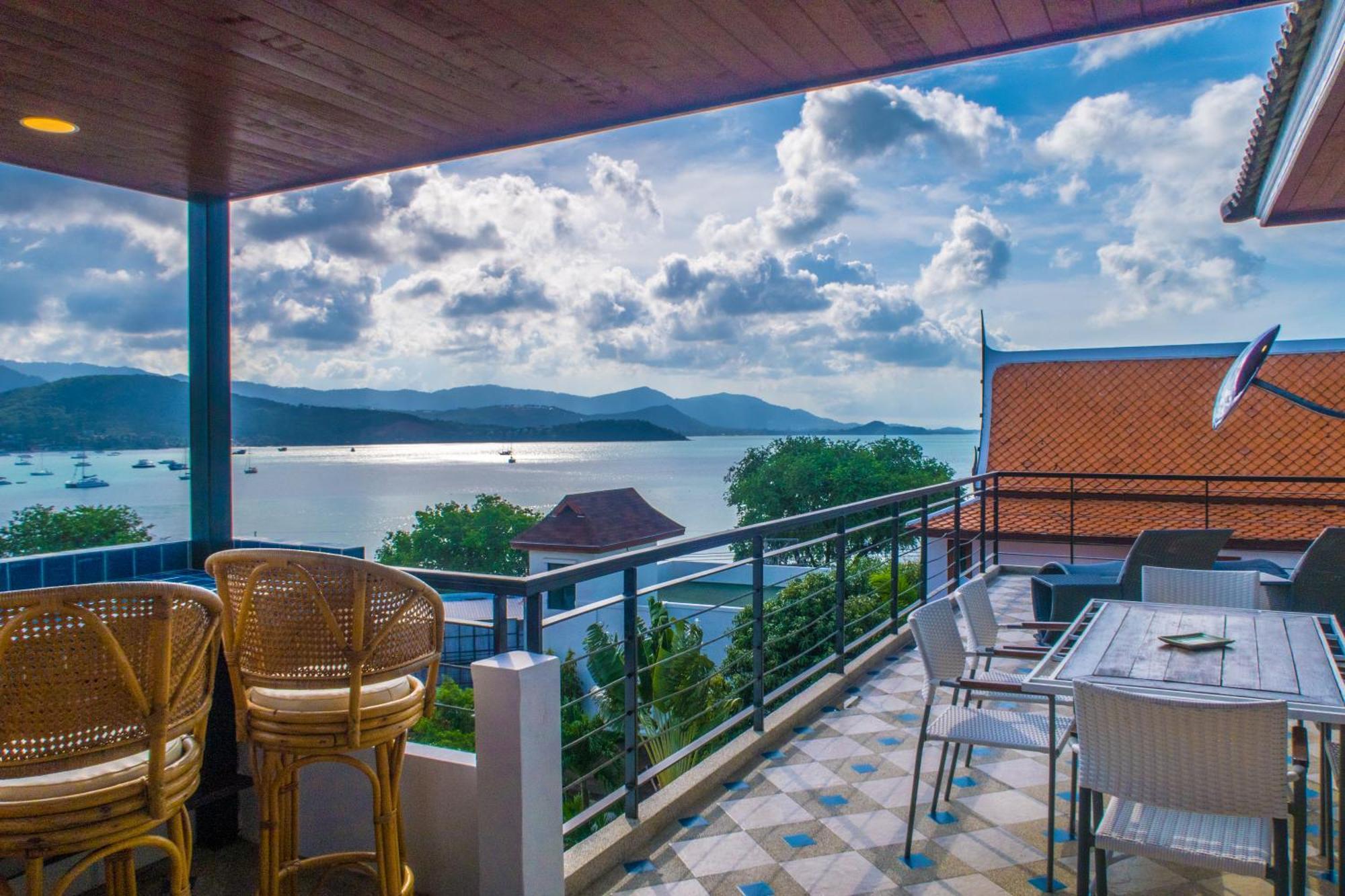Celebrity Ocean View Villa Samui Bang Rak Beach  Bagian luar foto