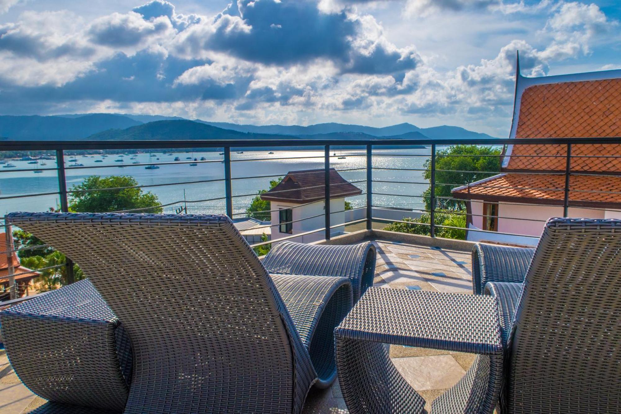 Celebrity Ocean View Villa Samui Bang Rak Beach  Bagian luar foto