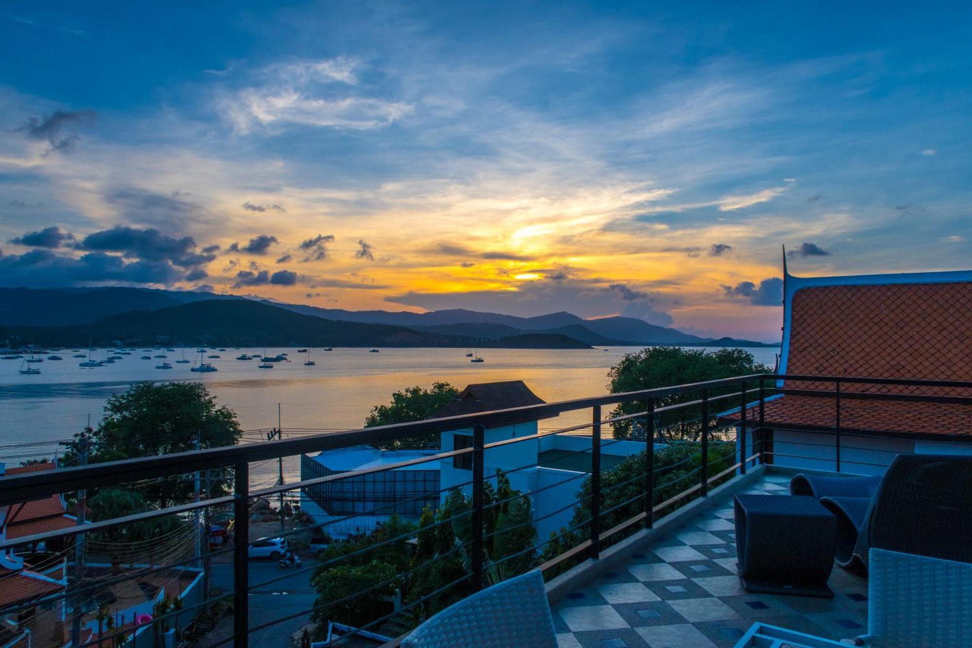 Celebrity Ocean View Villa Samui Bang Rak Beach  Bagian luar foto