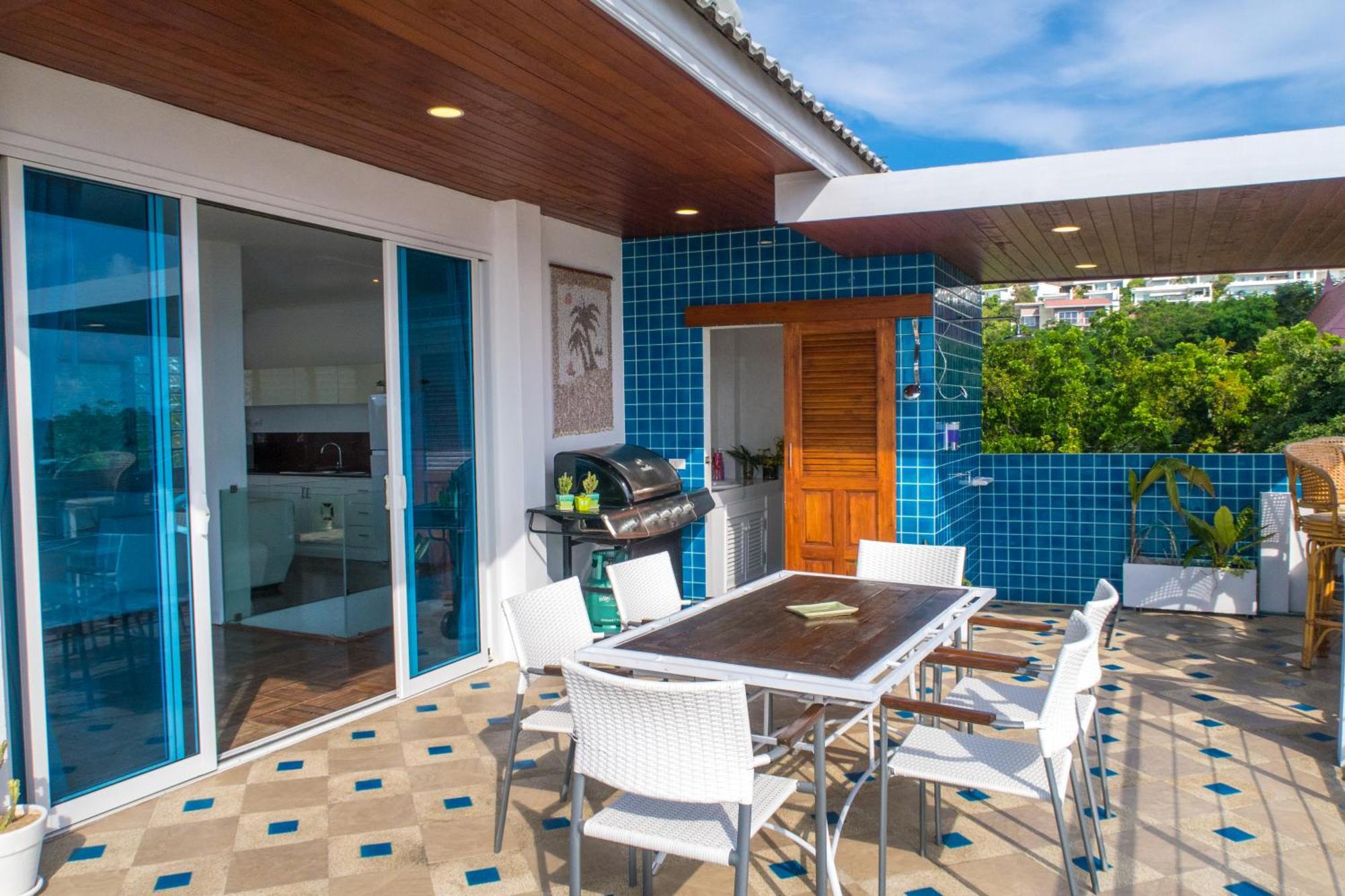 Celebrity Ocean View Villa Samui Bang Rak Beach  Bagian luar foto