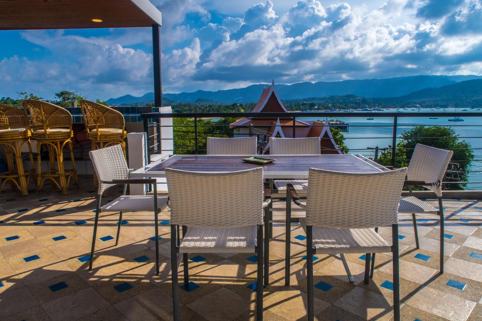 Celebrity Ocean View Villa Samui Bang Rak Beach  Bagian luar foto
