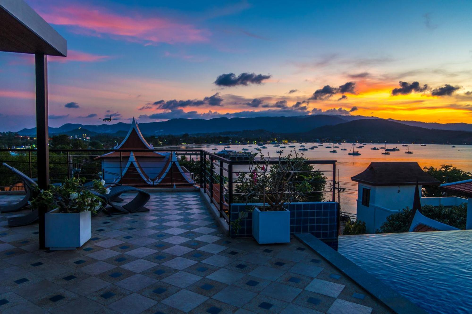 Celebrity Ocean View Villa Samui Bang Rak Beach  Bagian luar foto