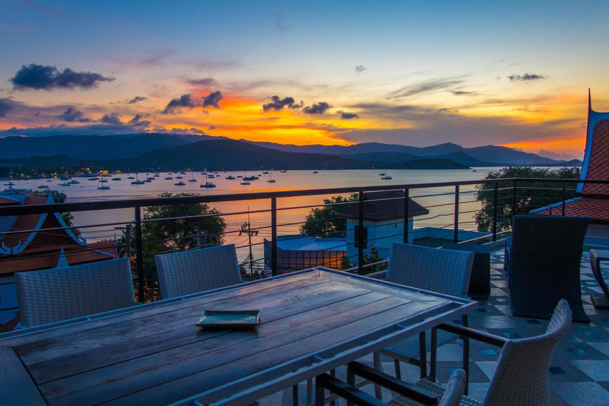 Celebrity Ocean View Villa Samui Bang Rak Beach  Bagian luar foto