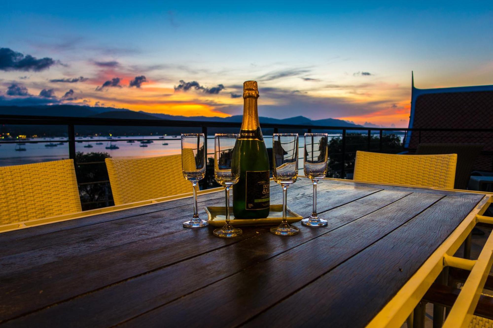 Celebrity Ocean View Villa Samui Bang Rak Beach  Bagian luar foto