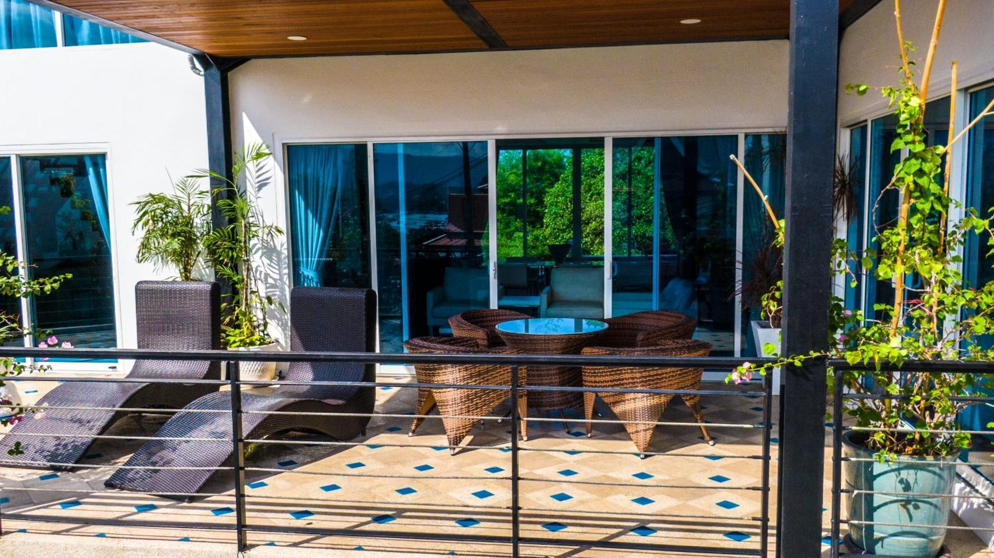 Celebrity Ocean View Villa Samui Bang Rak Beach  Bagian luar foto