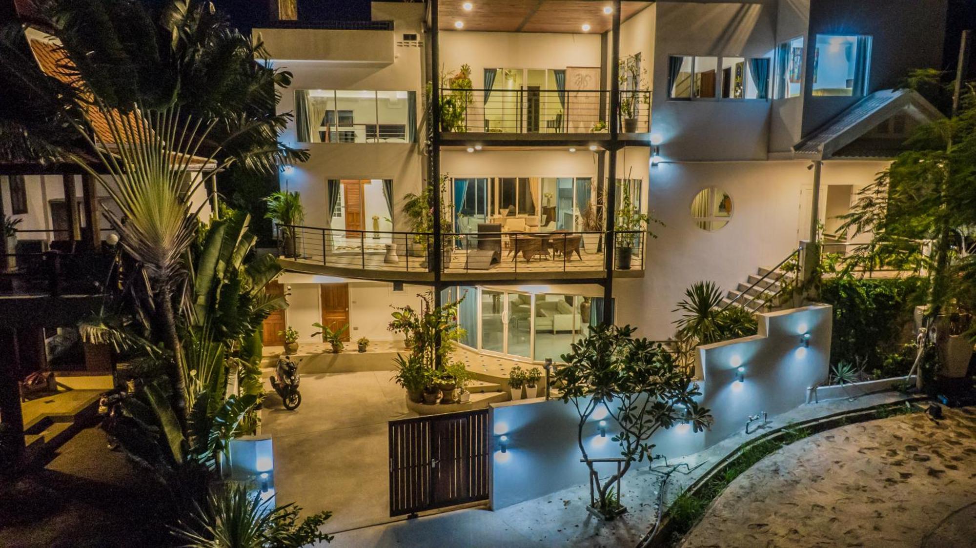 Celebrity Ocean View Villa Samui Bang Rak Beach  Bagian luar foto