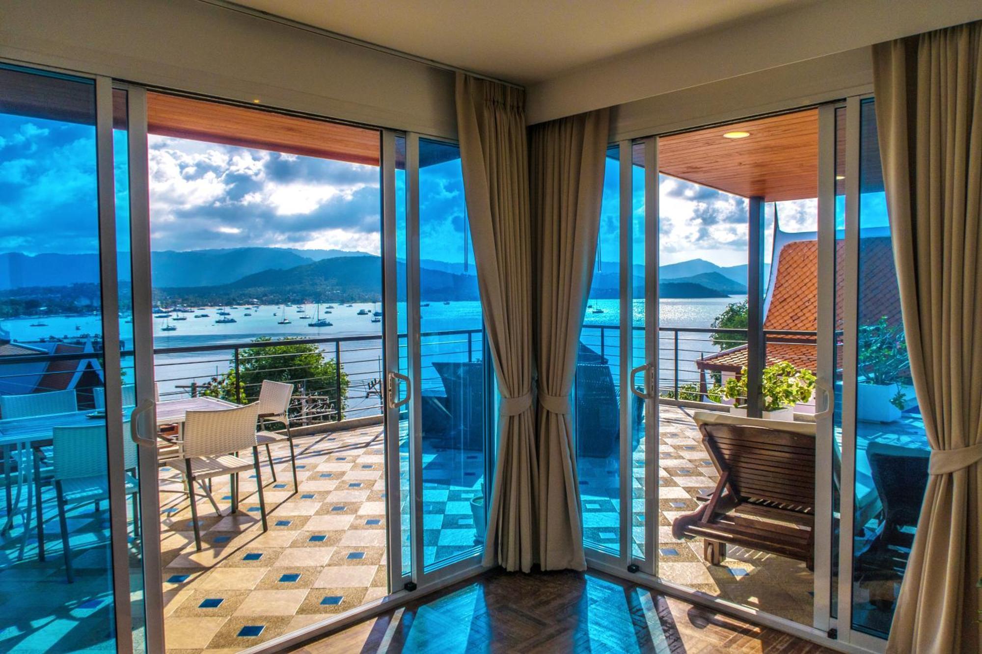 Celebrity Ocean View Villa Samui Bang Rak Beach  Bagian luar foto