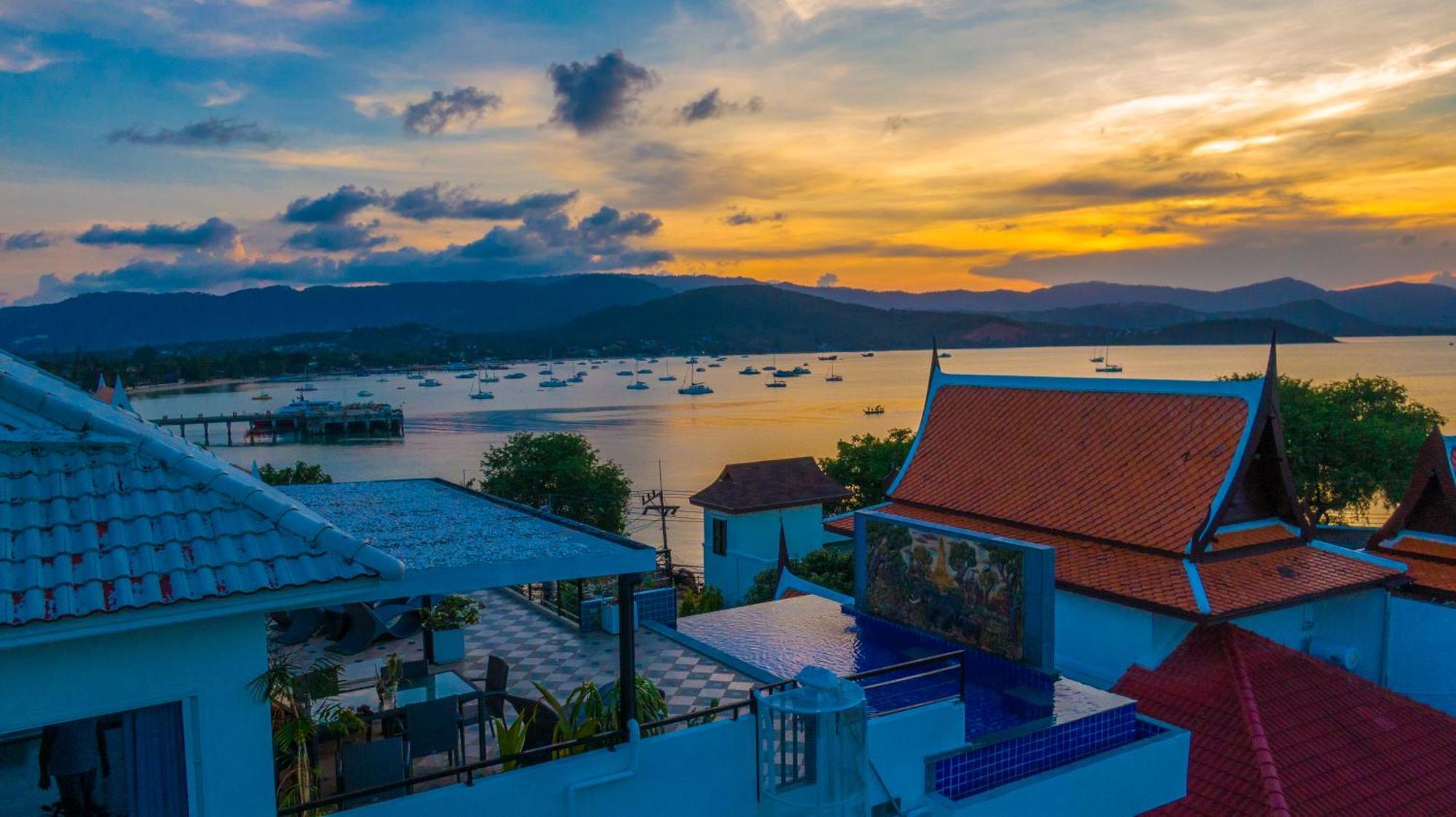Celebrity Ocean View Villa Samui Bang Rak Beach  Bagian luar foto