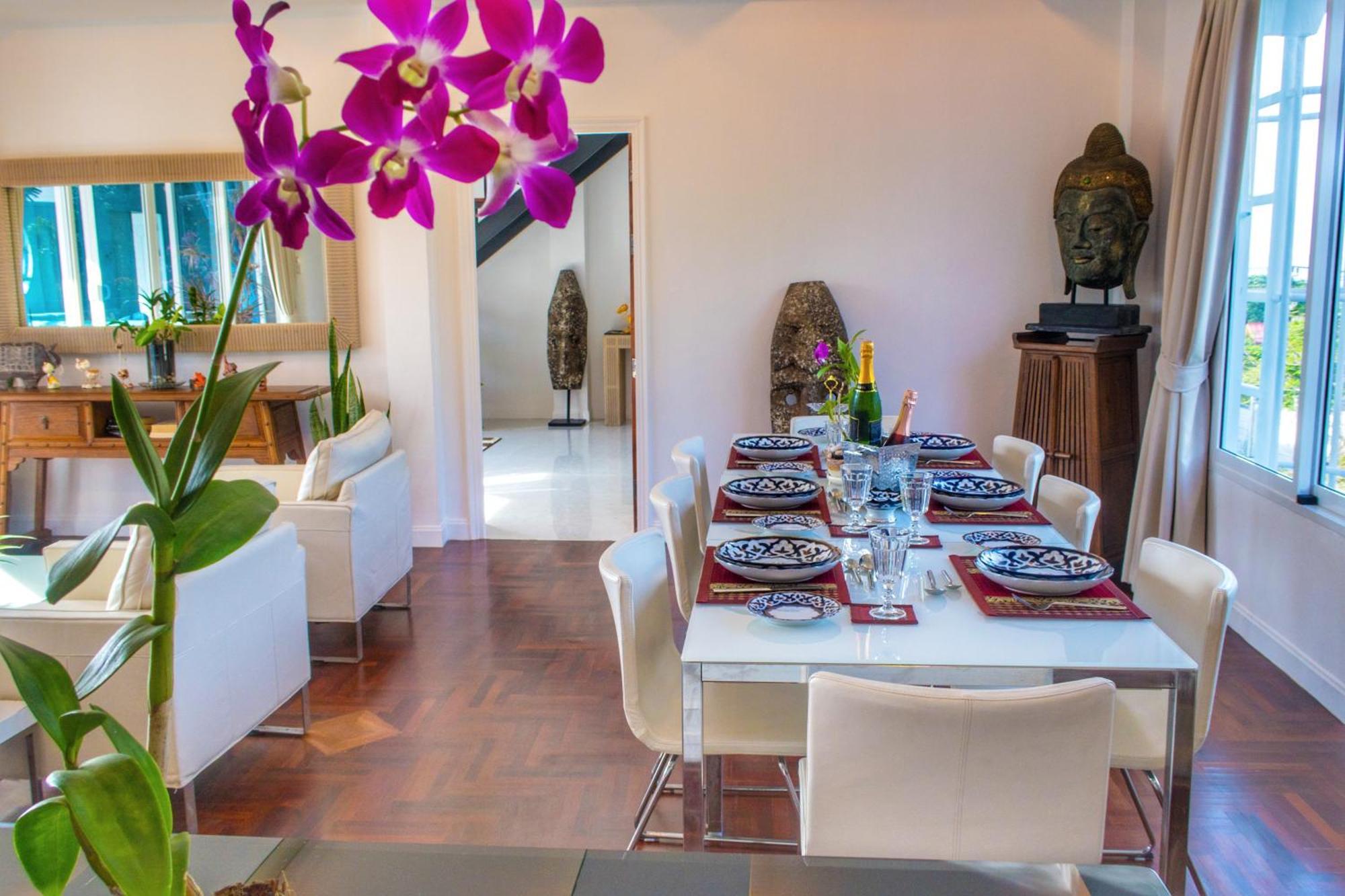 Celebrity Ocean View Villa Samui Bang Rak Beach  Bagian luar foto
